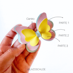 Mariposa 3D Personalizada Polipiel