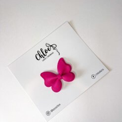 Lazo Mariposa Polipiel – Fucsia
