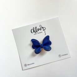 Lazo Mariposa Polipiel – Azul