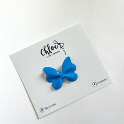 Lazo Mariposa Charol – Azul