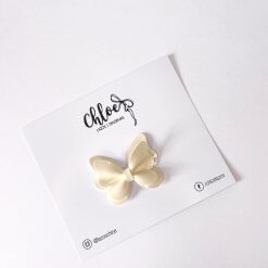 Lazo Mariposa Charol – Offwhite
