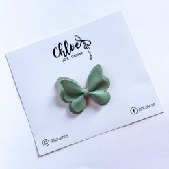 Lazo Mariposa Polipiel – Verde Caqui