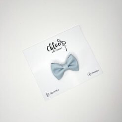 Lazo Básico Polipiel -Azul Pastel