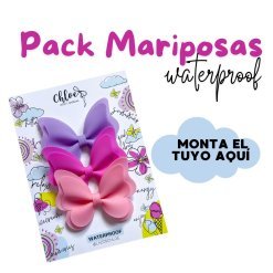 Pack 3 Coleteros Mariposas- Waterproof
