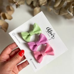 Pack 3 Lazos Básico Charol