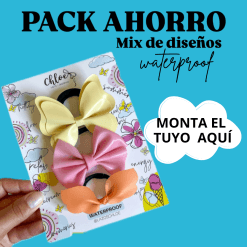 Pack Mix de diseños Waterproof